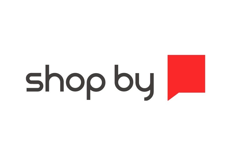 shop by ロゴ